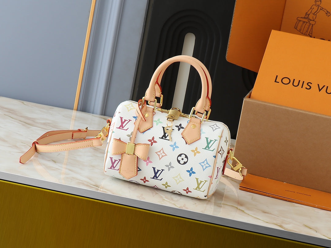Louis Vuitton LV Speedy Bandouli¡§¡§re 20 Handbag 20.5x13.5x12cm