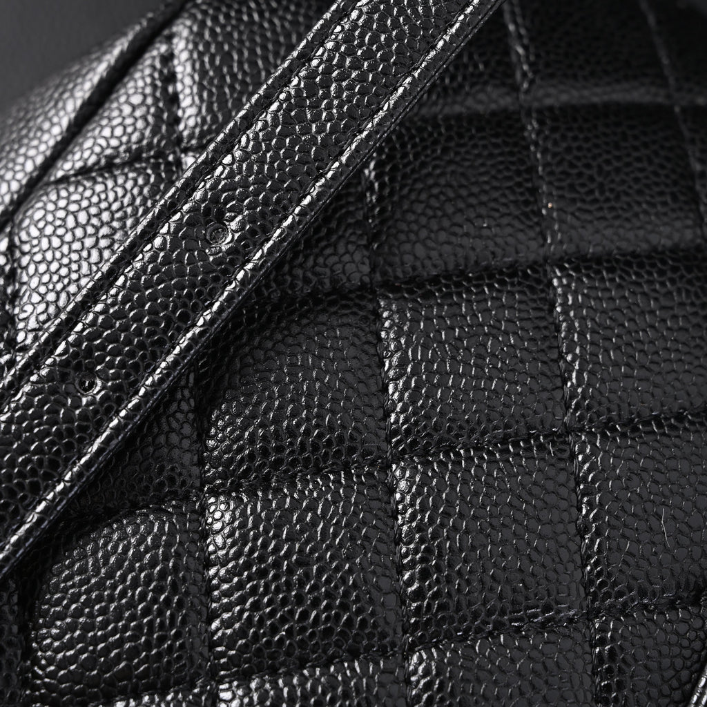 Chanel Duma Backpack ¨C Black Quilted Lambskin with Gold-Tone Hardware (24A Collection)