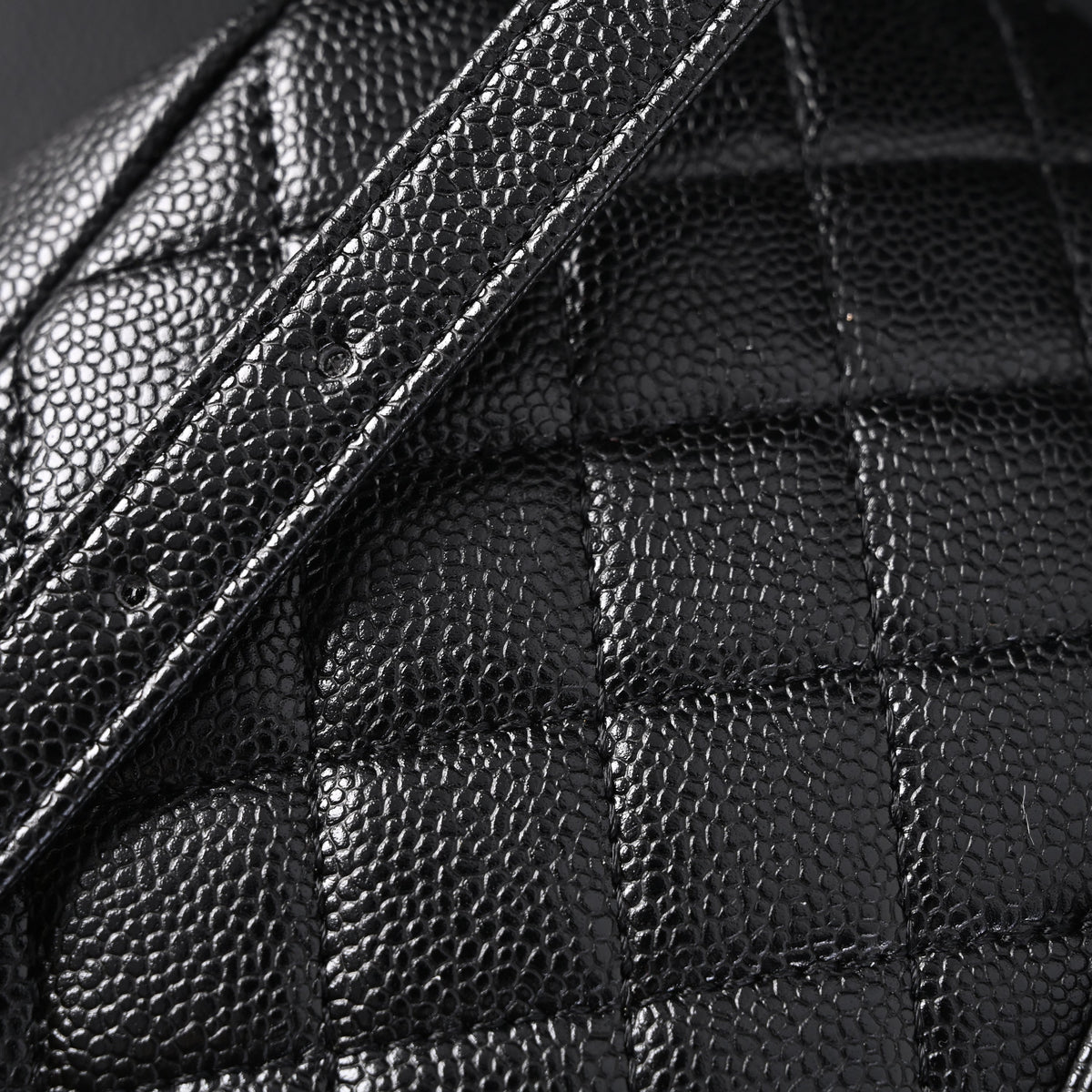 Chanel Duma Backpack ¨C Black Quilted Lambskin with Gold-Tone Hardware (24A Collection)