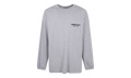 Jersey Long-Sleeve Shirt "Light Heather Grey" 125HO244378F