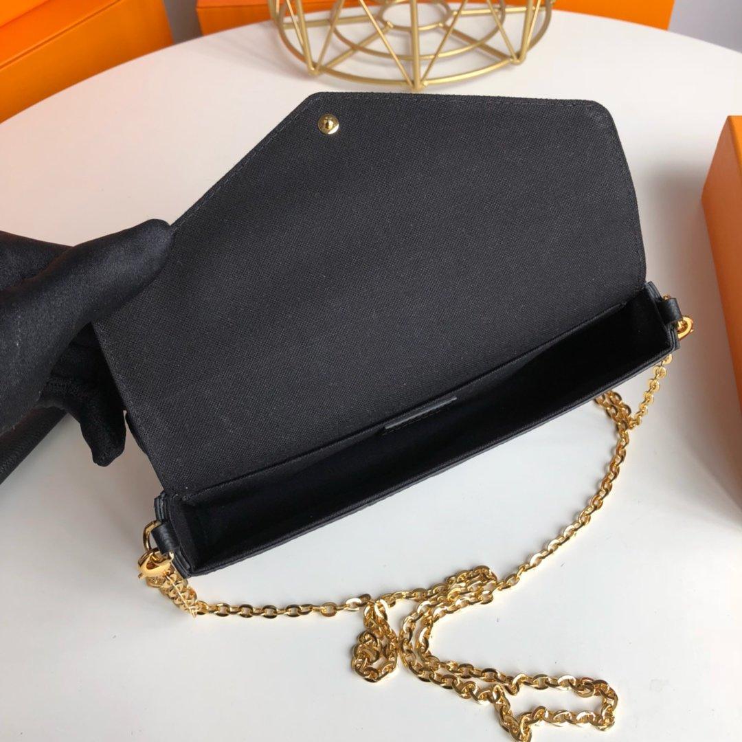 Louis Vuitton f¨¦licie pochette Black