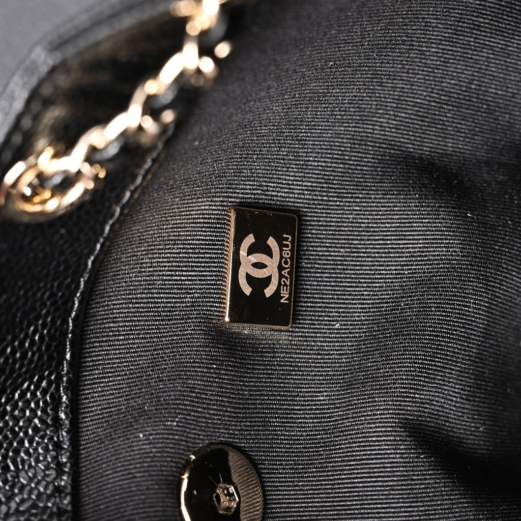 Chanel Duma Backpack ¨C Black Quilted Lambskin with Gold-Tone Hardware (24A Collection)
