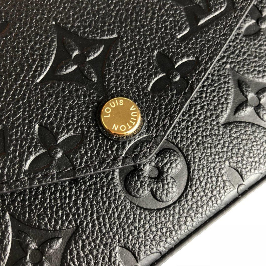 Louis Vuitton f¨¦licie pochette Black