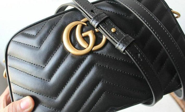 Gucci GG Marmont small matelass¨¦ shoulder bag