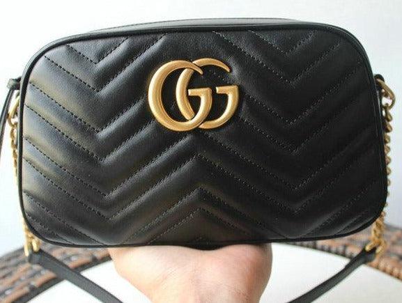 Gucci GG Marmont small matelass¨¦ shoulder bag