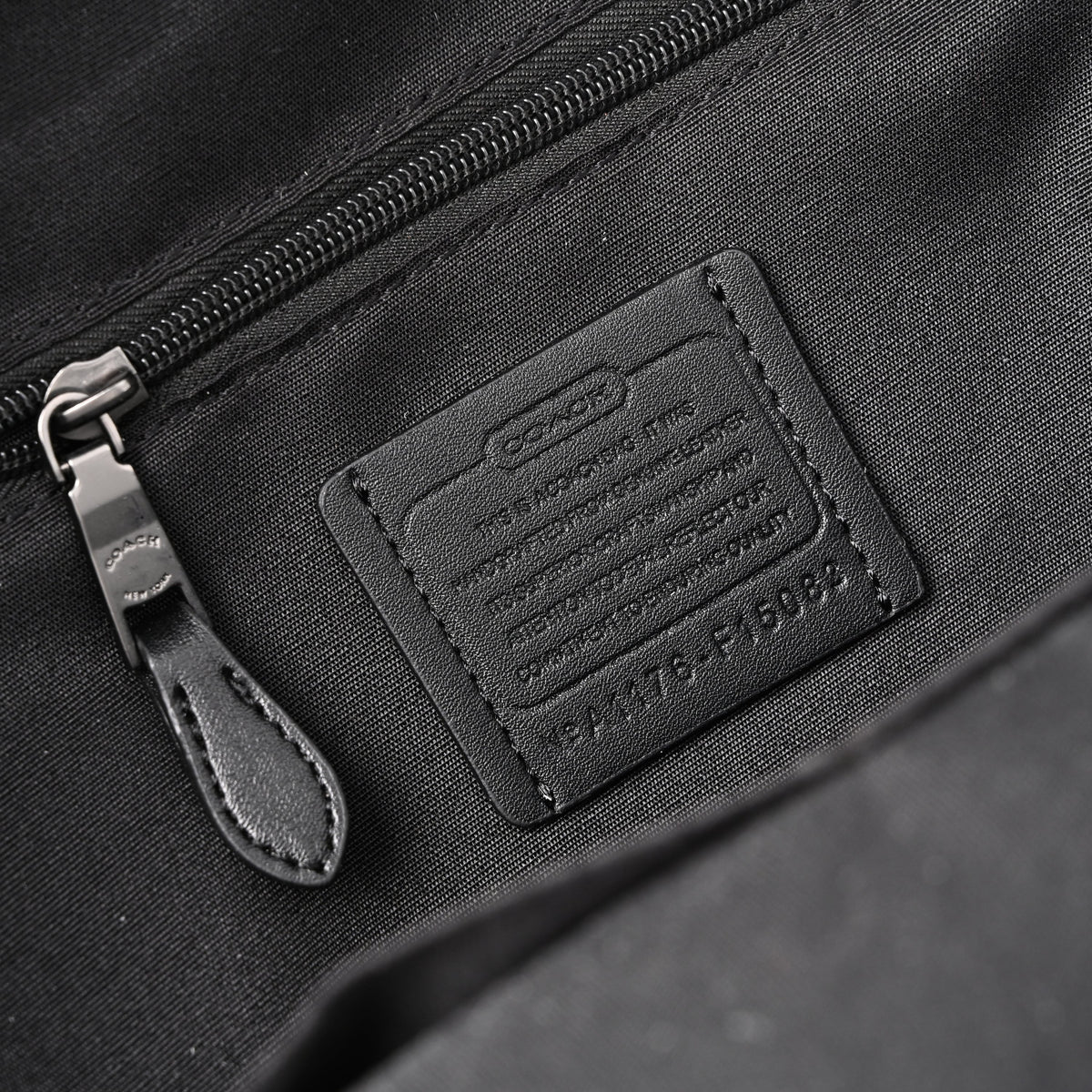 Coach West Backpack ¨C Signature Canvas in Black/Grey