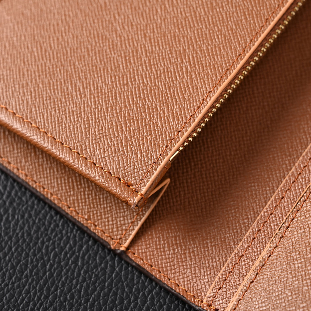 Louis Vuitton Brazza Wallet ¨C Monogram Eclipse Canvas Long Bifold (M61697)