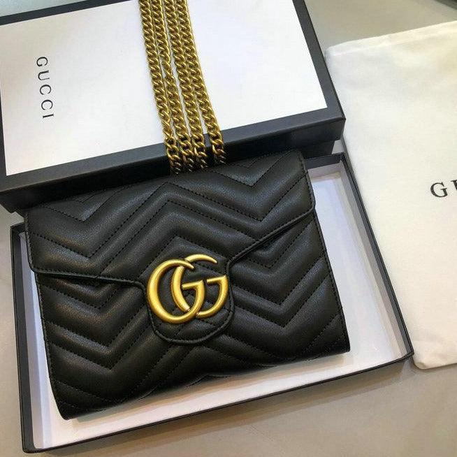 Gucci GG Marmont matelass¨¦ mini bag
