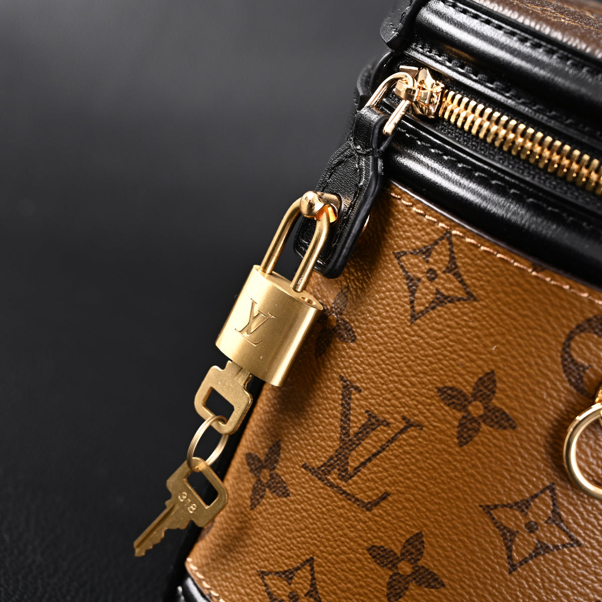 Louis Vuitton Cannes Bag ¨C Monogram Canvas Vanity Case with Top Handle (Small)