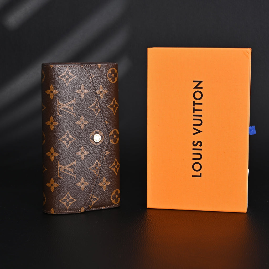 Louis Vuitton Sarah Wallet ¨C Monogram Canvas Long Flap Wallet (M60531)