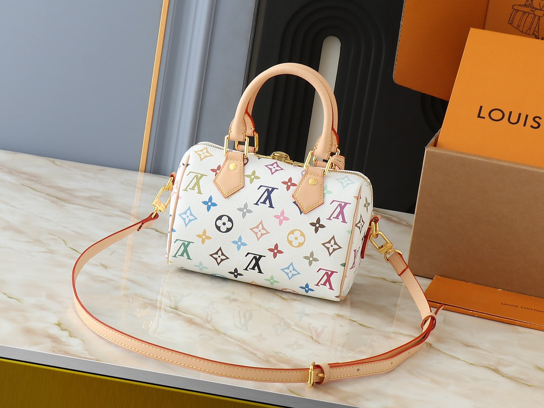 Louis Vuitton LV Speedy Bandouli¡§¡§re 20 Handbag 20.5x13.5x12cm