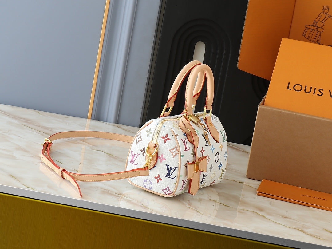 Louis Vuitton LV Speedy Bandouli¡§¡§re 20 Handbag 20.5x13.5x12cm