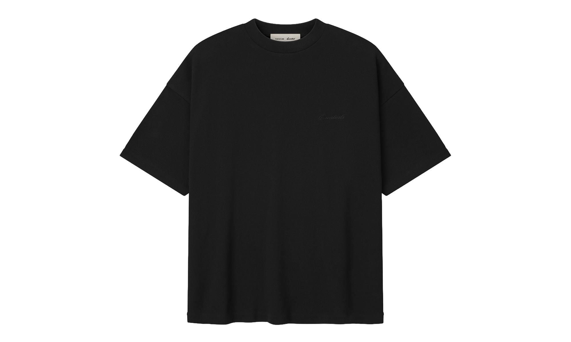 Pique Signature 90s Tee "Black" 125SP264411F