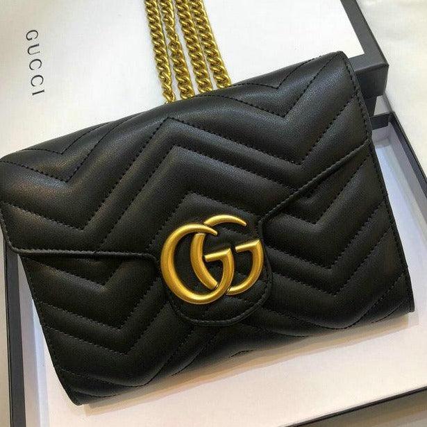 Gucci GG Marmont matelass¨¦ mini bag