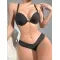 Women's Push-Up Lingerie Set â€?Backless Front-Closure Bra