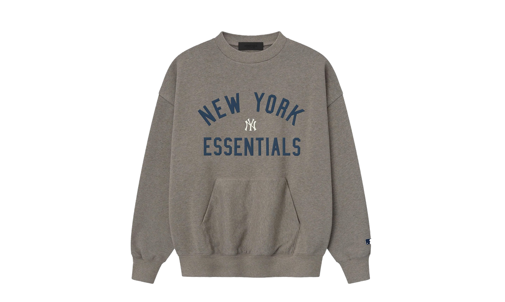 MLB Yankees Sport Fit Crewneck "Homestead Heather" 192ML252112F