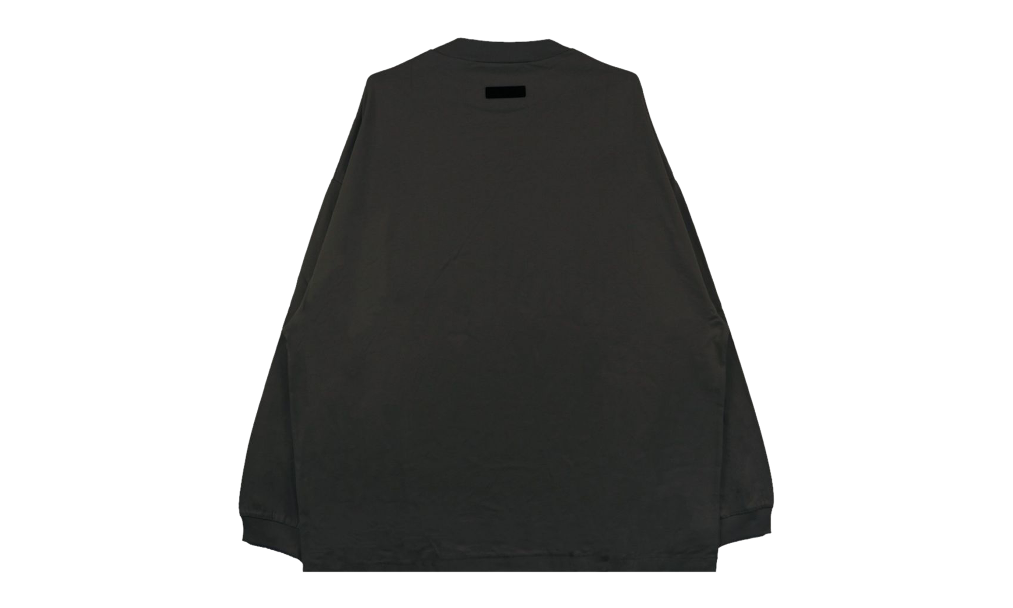 ESSENTIALS CORE L/S TEE "JET BLACK" 125BT232010F