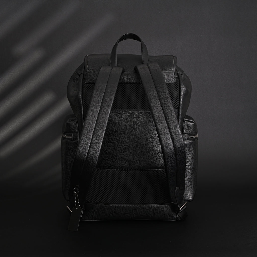 Prada Nylon & Leather Multi-Pocket Backpack ¨C Black