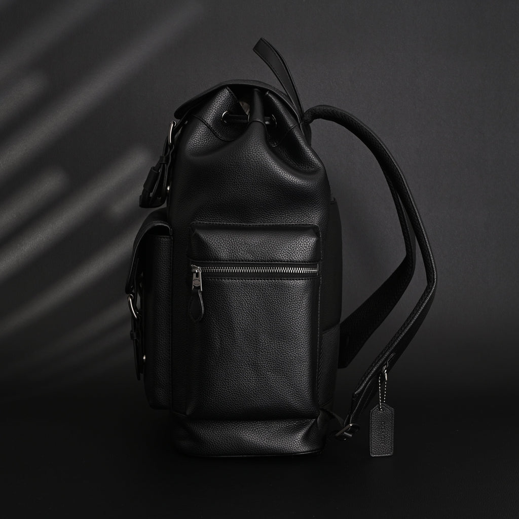 Prada Nylon & Leather Multi-Pocket Backpack ¨C Black