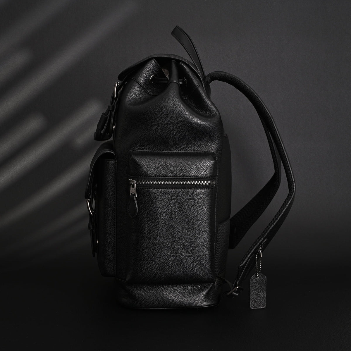 Prada Nylon & Leather Multi-Pocket Backpack ¨C Black