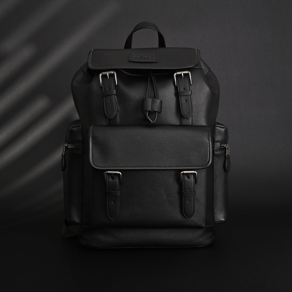 Prada Nylon & Leather Multi-Pocket Backpack ¨C Black