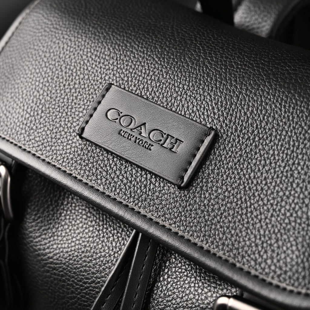 Prada Nylon & Leather Multi-Pocket Backpack ¨C Black