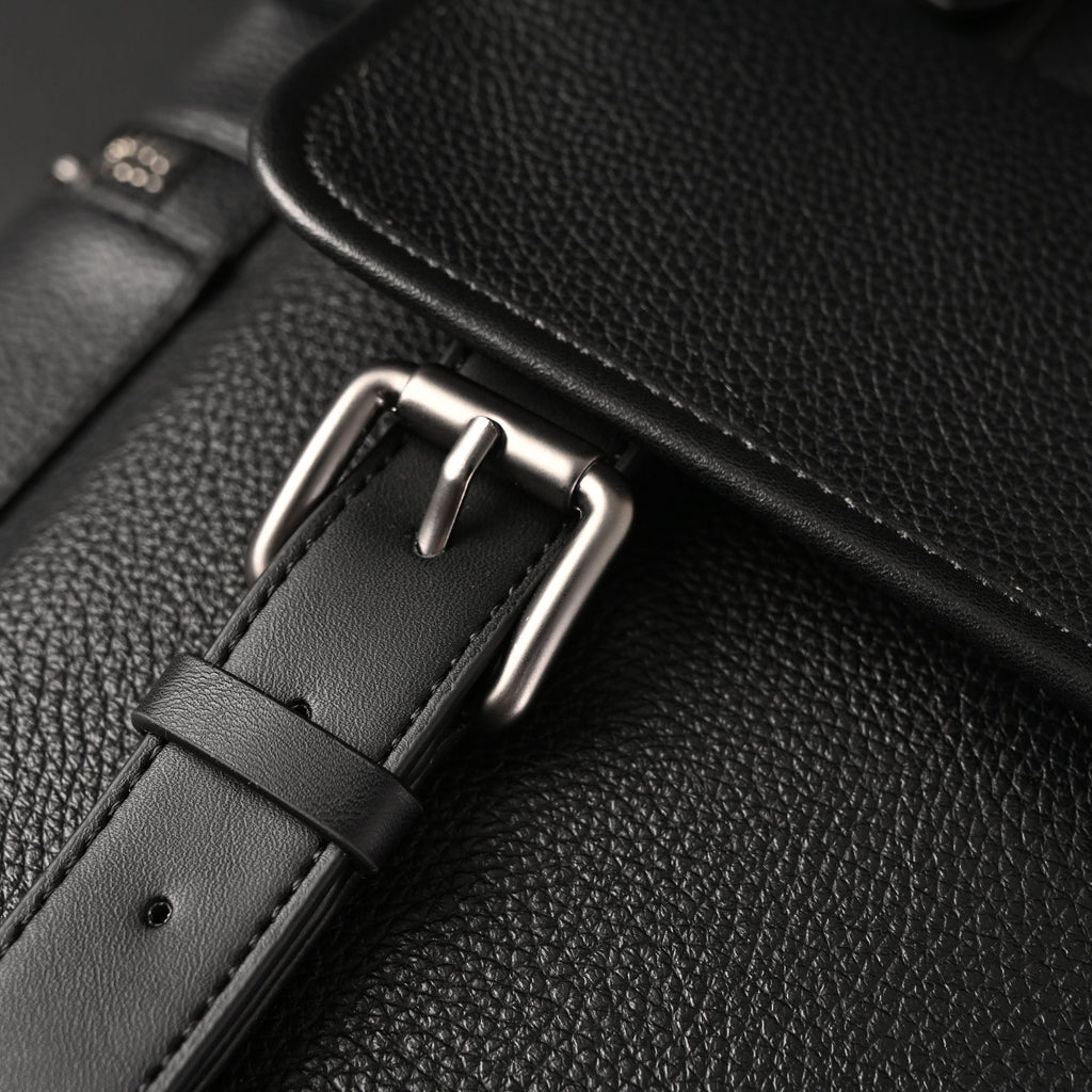 Prada Nylon & Leather Multi-Pocket Backpack ¨C Black