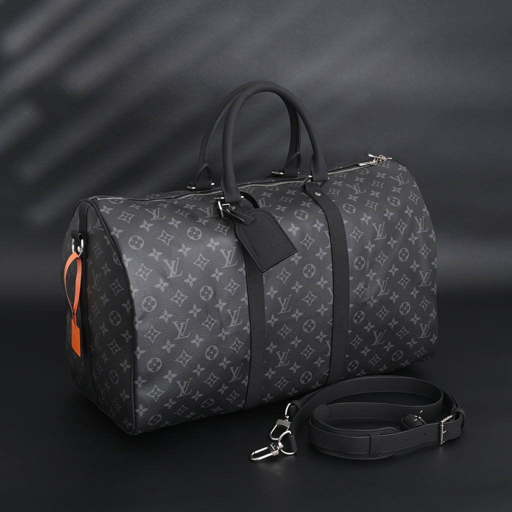 Louis Vuitton Keepall Bandouli¨¨re 50 Monogram Eclipse