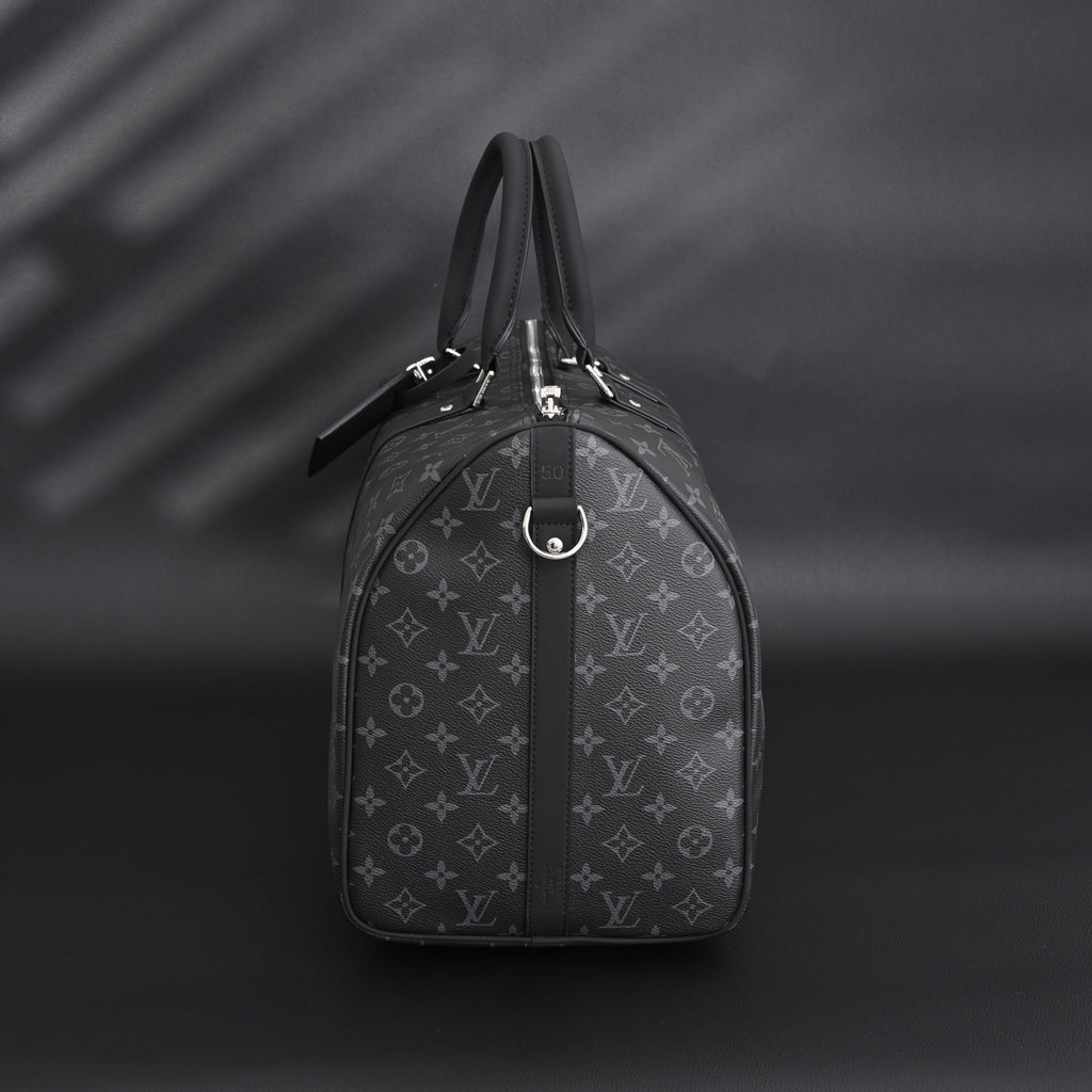 Louis Vuitton Keepall Bandouli¨¨re 50 Monogram Eclipse