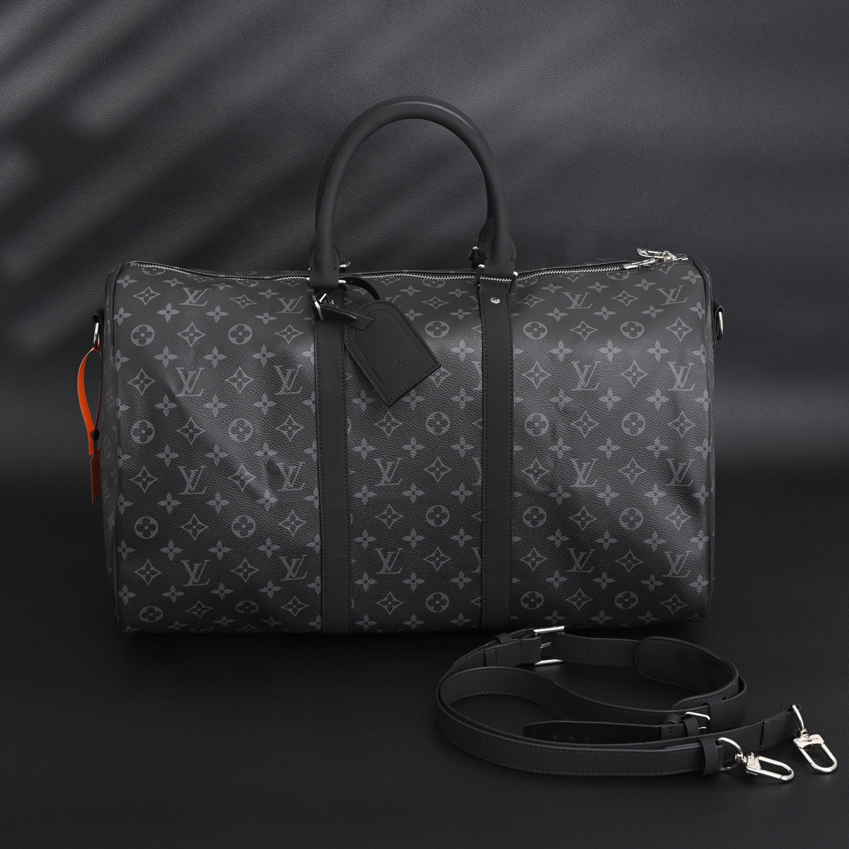 Louis Vuitton Keepall Bandouli¨¨re 50 Monogram Eclipse