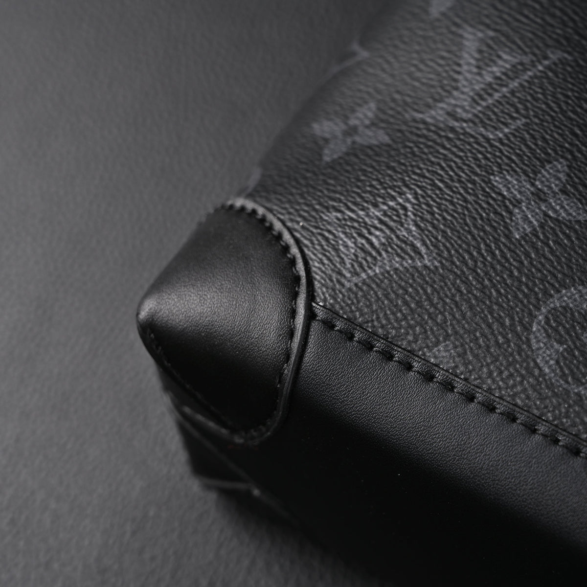 Louis Vuitton Soft Trunk Messenger ¨C Monogram Eclipse Canvas with Silver Chain