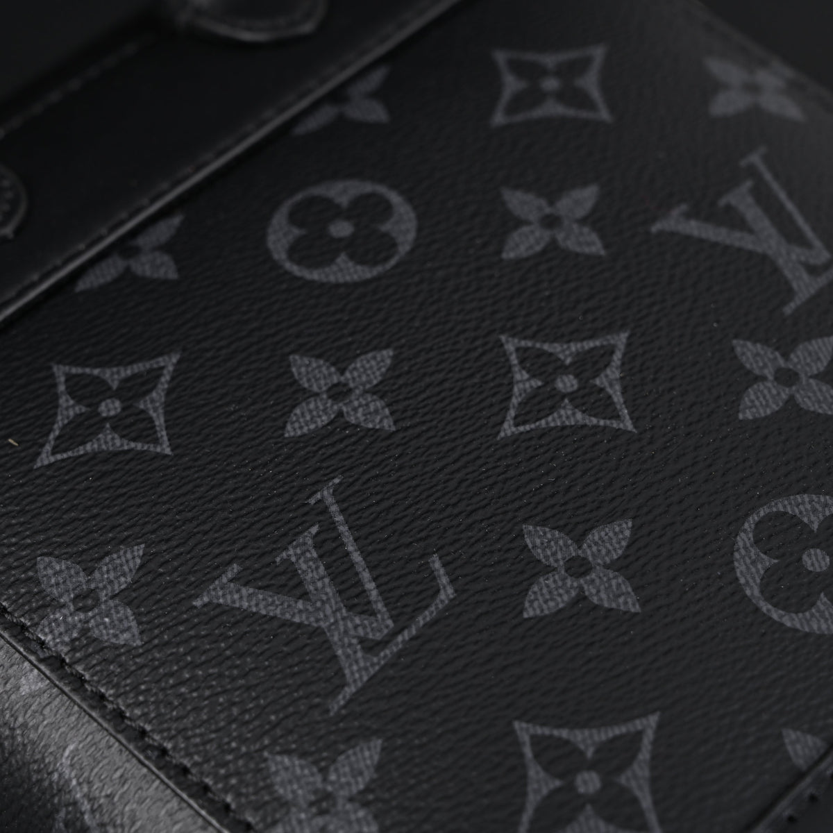 Louis Vuitton Soft Trunk Messenger ¨C Monogram Eclipse Canvas with Silver Chain