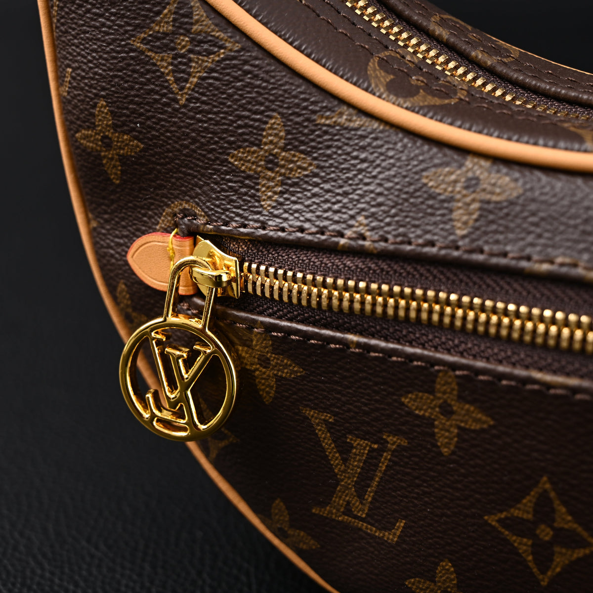 Louis Vuitton Loop Bag ¨C Monogram Canvas with Gold Chain