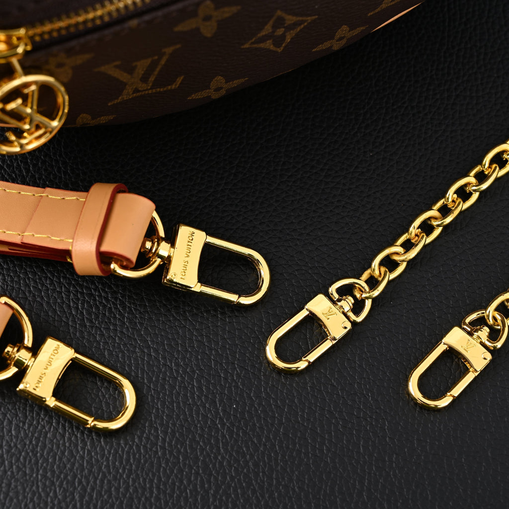 Louis Vuitton Loop Bag ¨C Monogram Canvas with Gold Chain