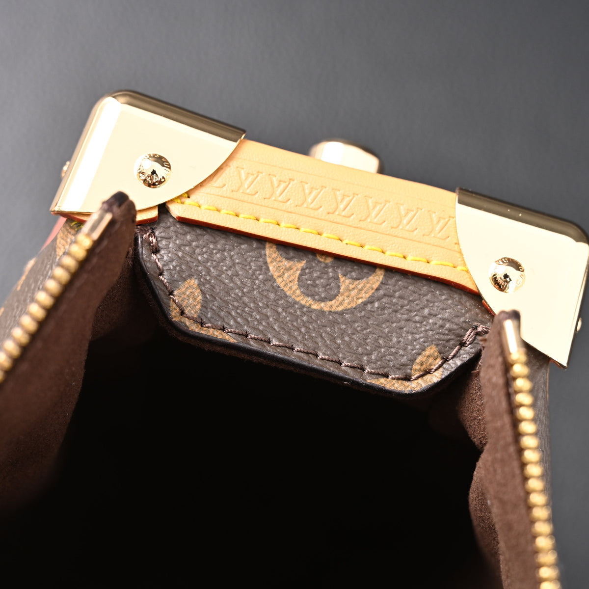 Louis Vuitton Cannes Trunk Bag ¨C Monogram Canvas with Gold-Tone Hardware