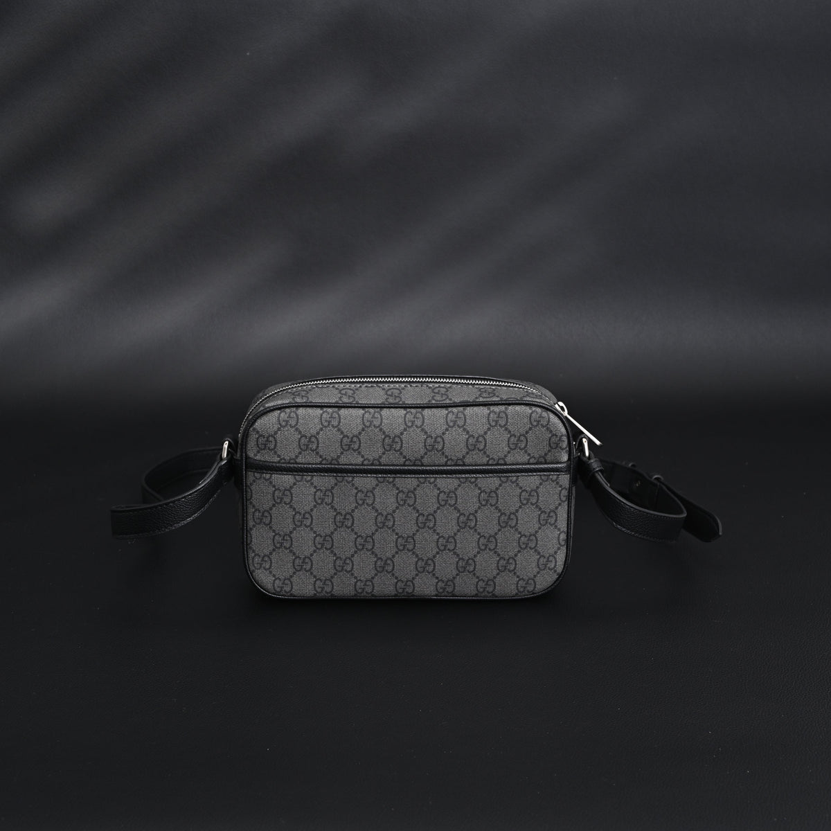 Gucci Ophidia GG Supreme Belt Bag ¨C Black/Grey Monogram