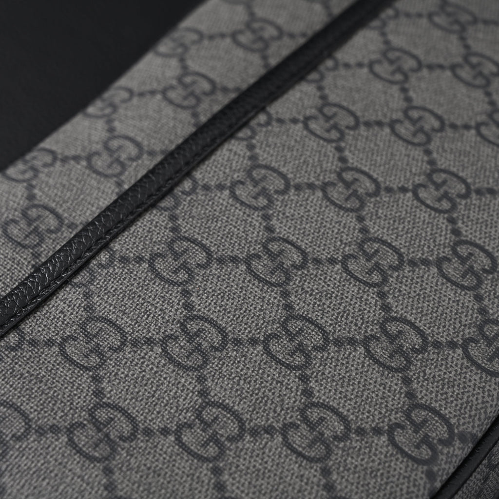 Gucci Ophidia GG Supreme Belt Bag ¨C Black/Grey Monogram