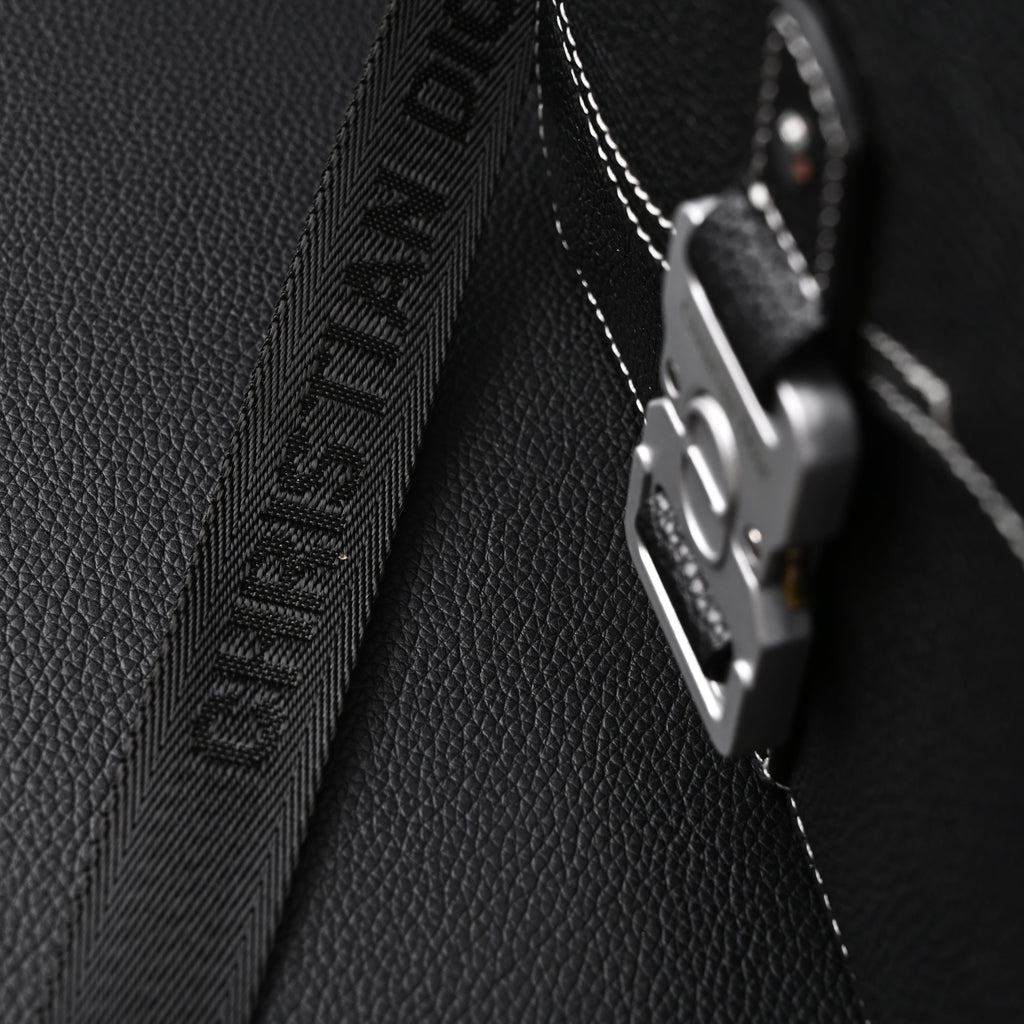 Dior Saddle Crossbody Bag ¨C Black Grained Calfskin with Silver-Tone Hardware