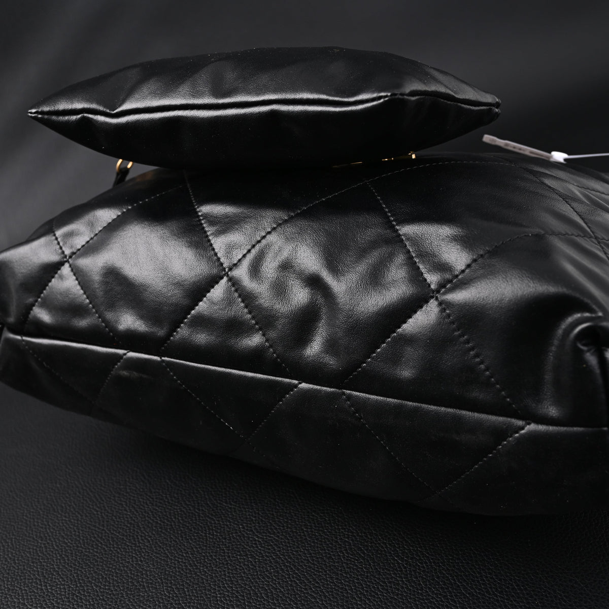 Chanel 19 Flap Bag ¨C Black Quilted Lambskin with Gold & Ruthenium Hardware