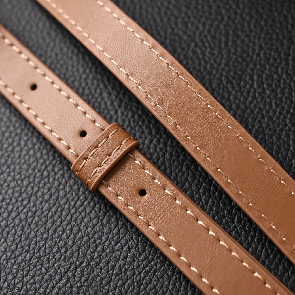 Miu Miu Matelass¨¦ Leather Top Handle Bag ¨C Caramel Brown