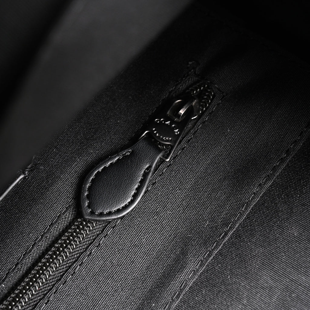 Coach Men¡¯s Leather Backpack ¨C Black Signature Canvas