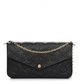 Louis Vuitton f¨¦licie pochette Black