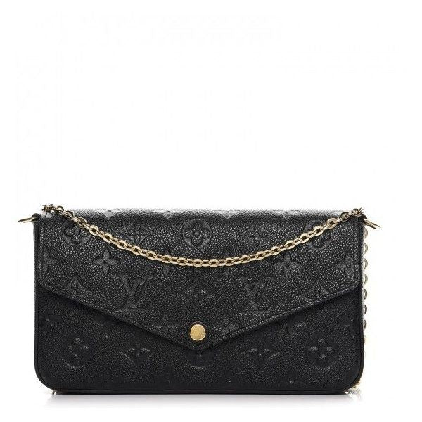 Louis Vuitton f¨¦licie pochette Black