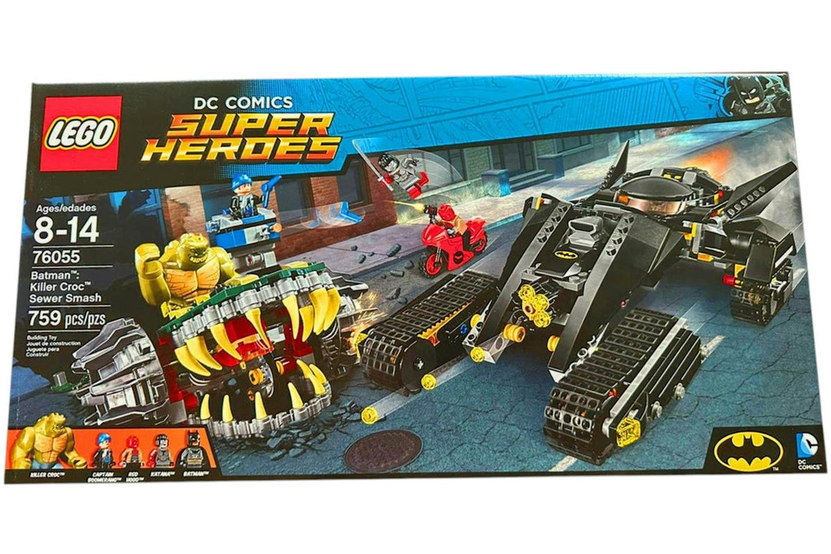 LEGO DC Batman: Killer Croc Sewer Smash 76055 Building Set