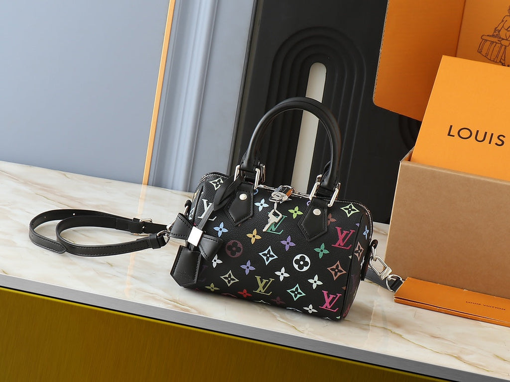 Louis Vuitton LV Speedy Bandouli¡§¡§re 20 Handbag 20.5x13.5x12cm