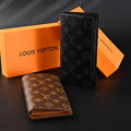 Louis Vuitton Brazza Wallet ¨C Monogram Eclipse Canvas Long Bifold (M61697)