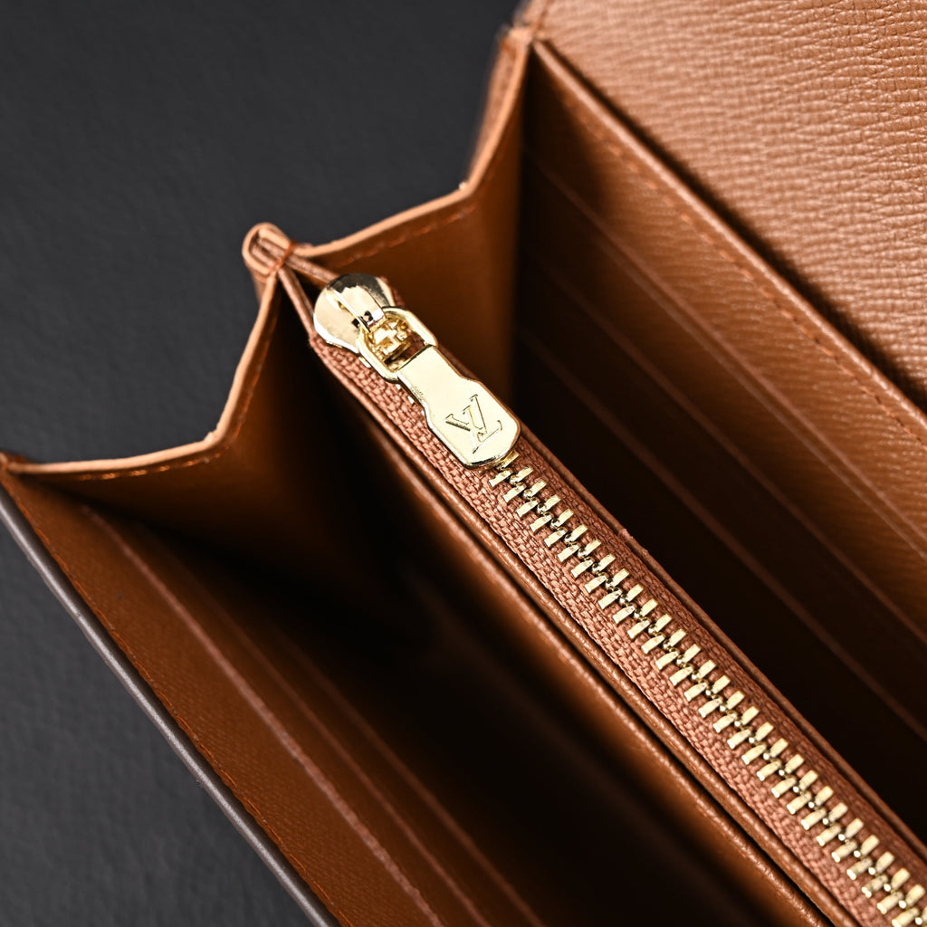 Louis Vuitton Sarah Wallet ¨C Monogram Canvas Long Flap Wallet (M60531)
