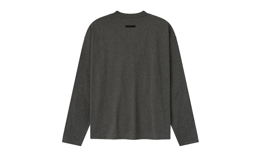 Embroidered Classic Fit Long-Sleeve "Charcoal Heather" 125HO254201F