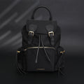 Burberry The Rucksack ¨C Black Nylon & Leather Backpack with Gold-Tone Hardware