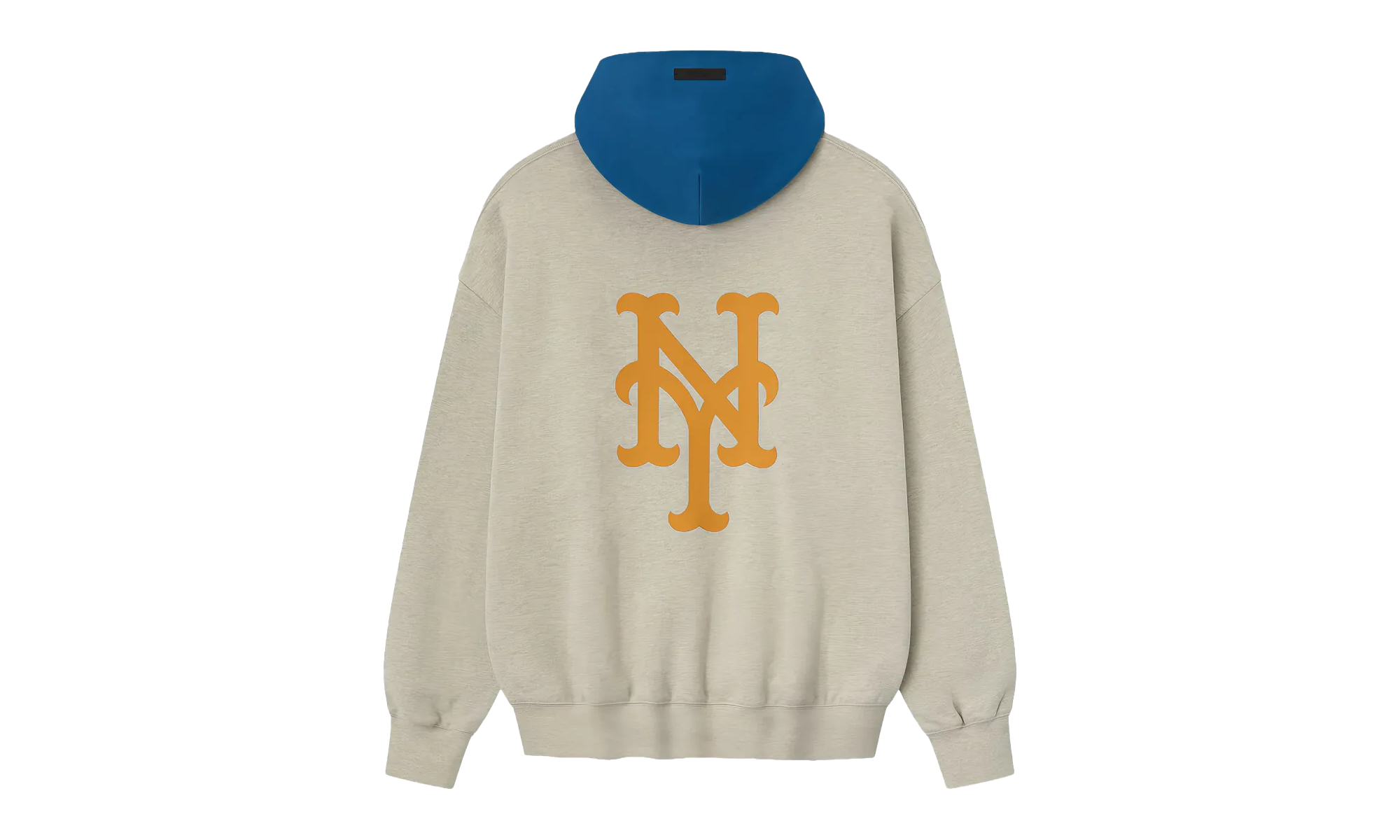 Mets Sport Hoodie "Heather Stone / Blue Sapphire" 192ML252018F